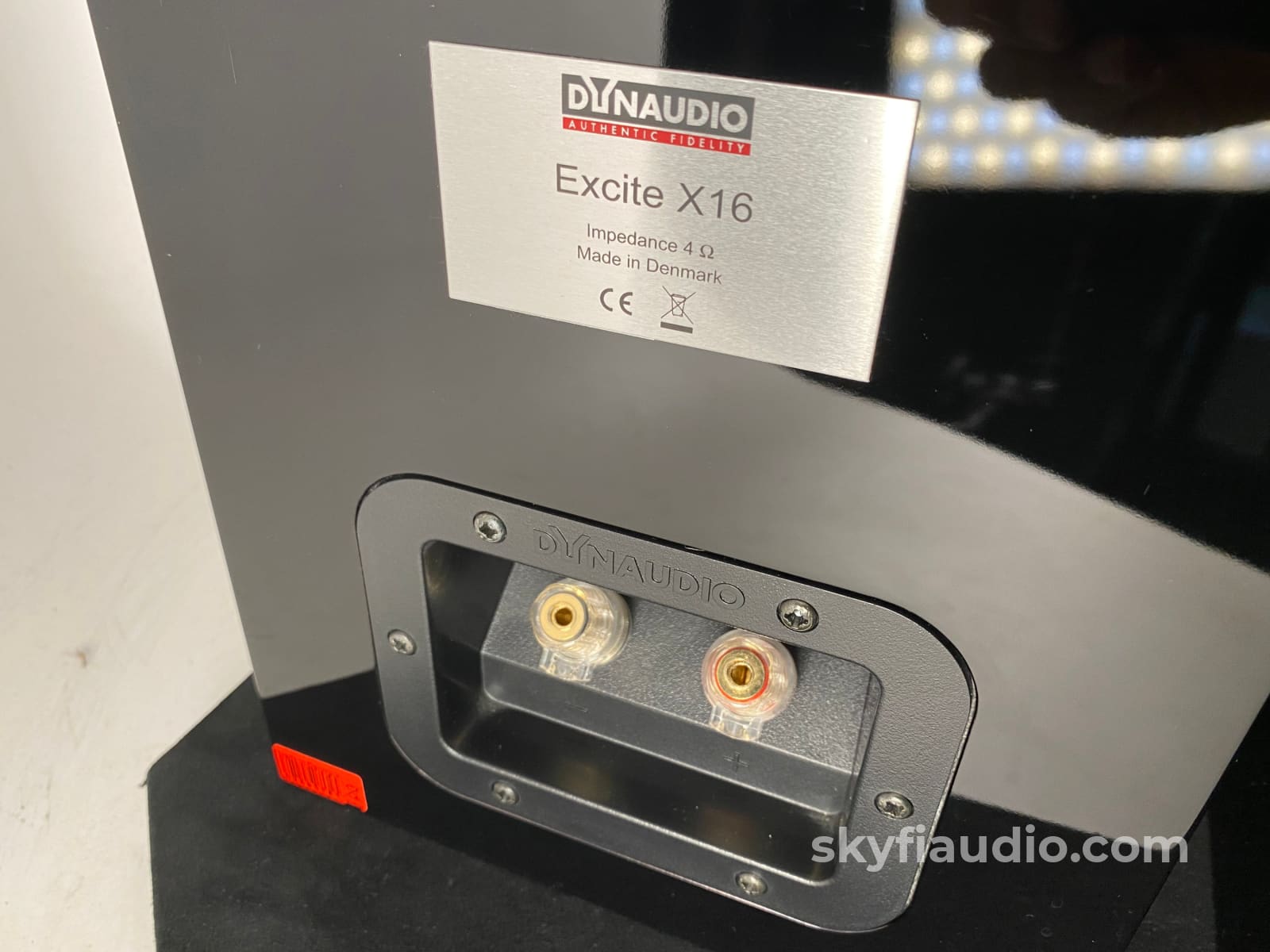 Dynaudio Excite X16 Speakers In Gloss Black Made Denmark