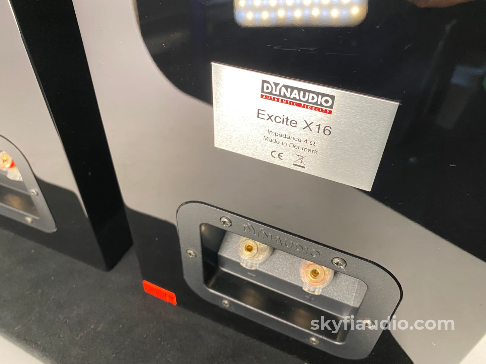 Dynaudio Excite X16 Speakers In Gloss Black Made Denmark