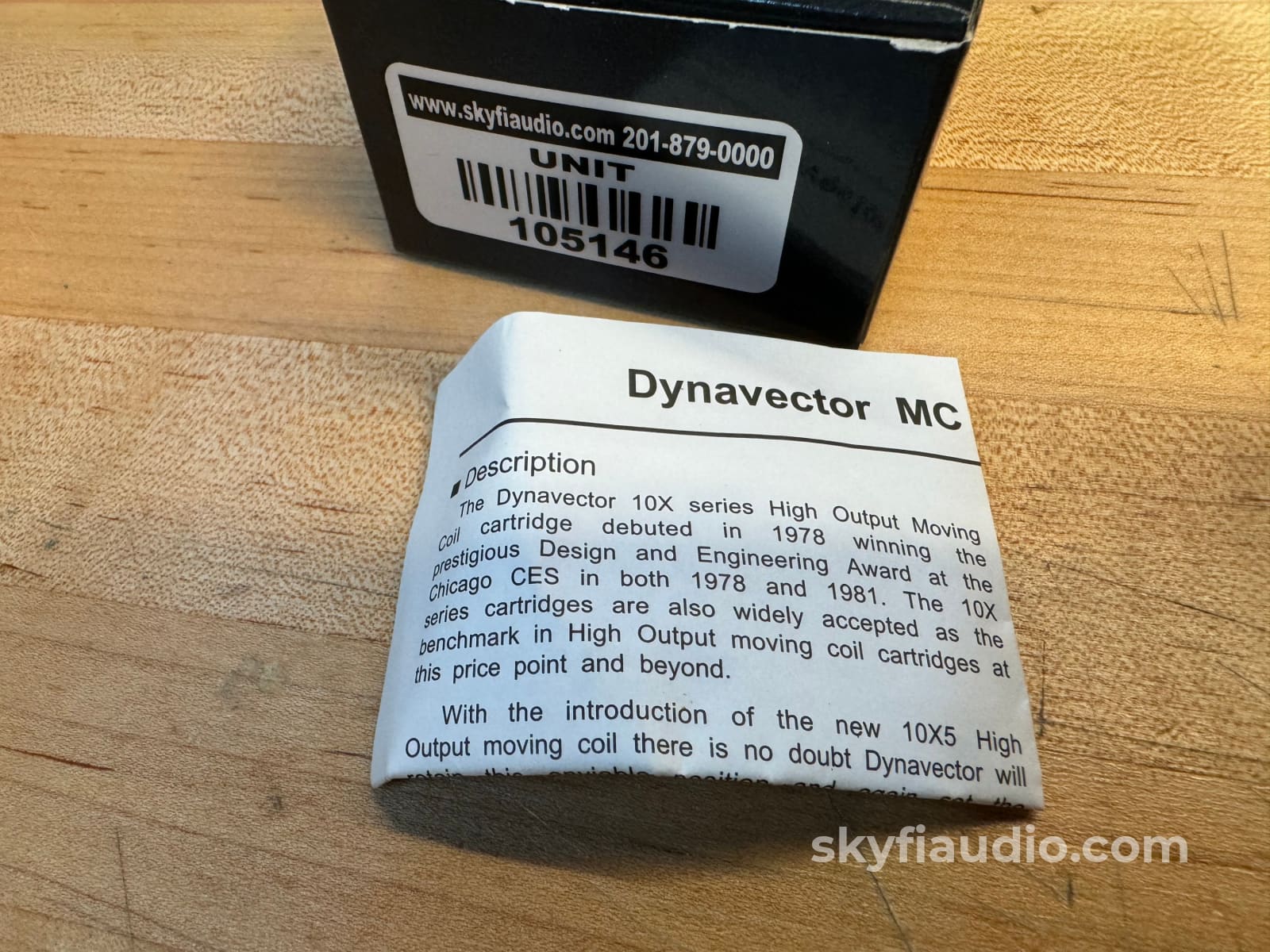 Dynavector 10X5 Mc Cartridge In Box Phono