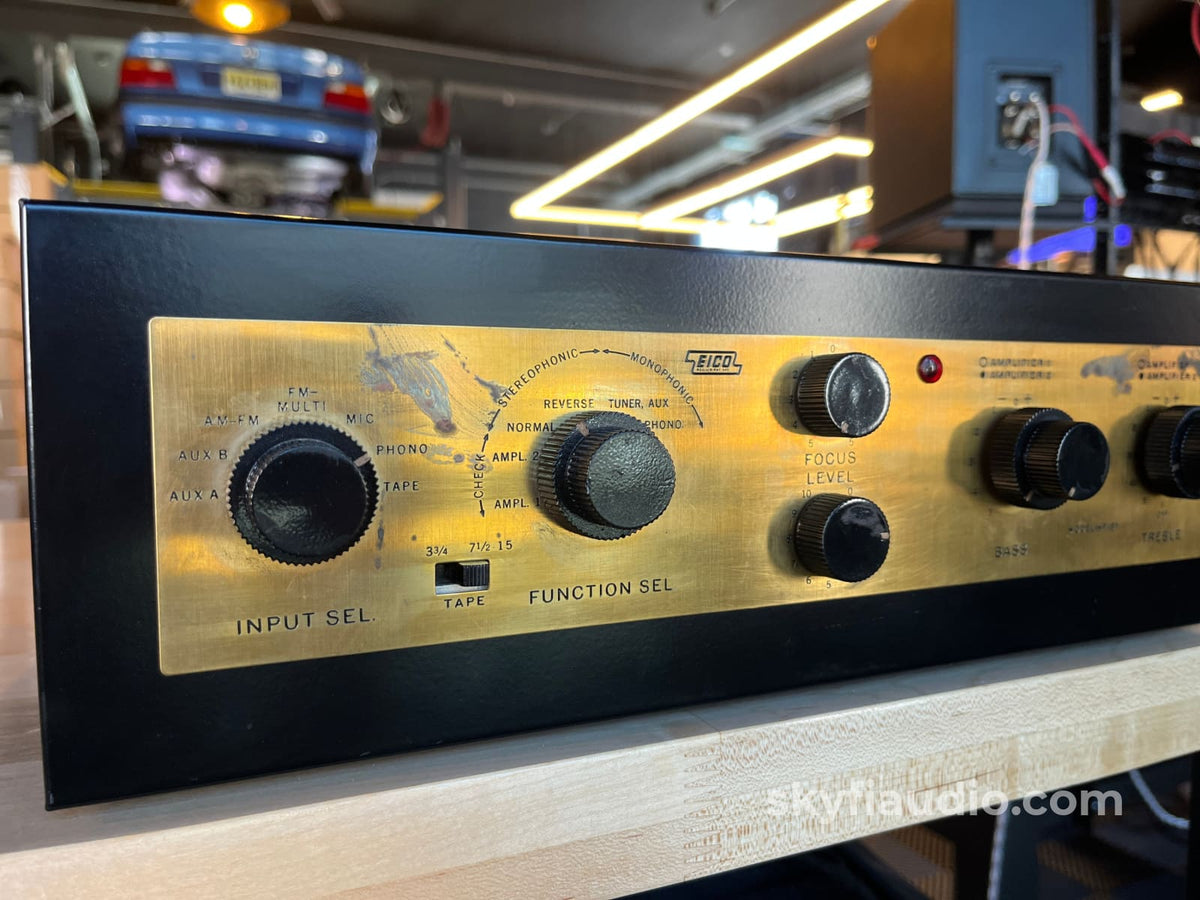 Eico HF-81 Vintage Tube Integrated Amplifier - Fully Rebuilt Integrated Amplifier