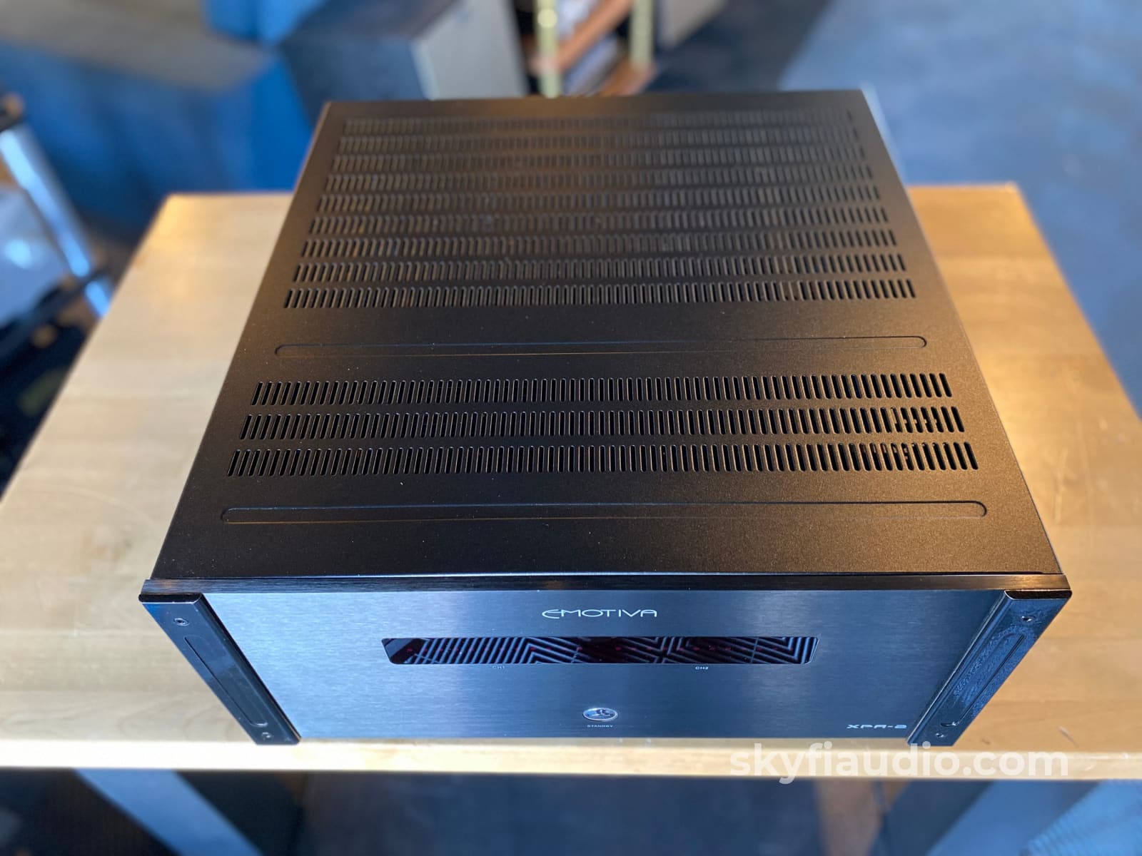 Emotiva Xpa-2 (Gen 1) Stereo Amplifier 250Wx2 With Vu Meters Recaueuhnjytoagny