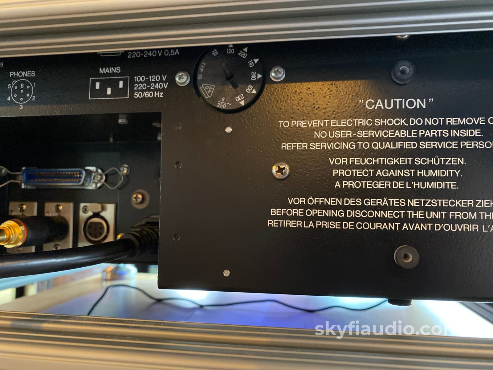 Emt 948 Vintage Studio Turntable From The Bbc - One Of A Kind Skyfi Custom Build!