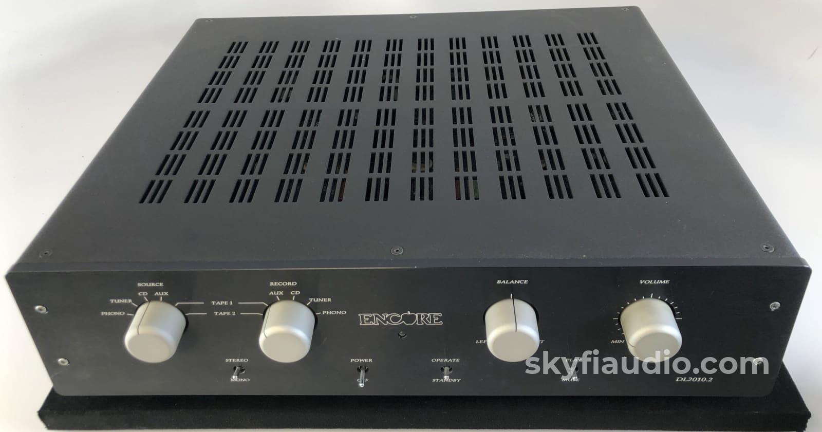 Encore Dl2010.2 Tube Preamplifier With Phono Section - Rare And Near Mint