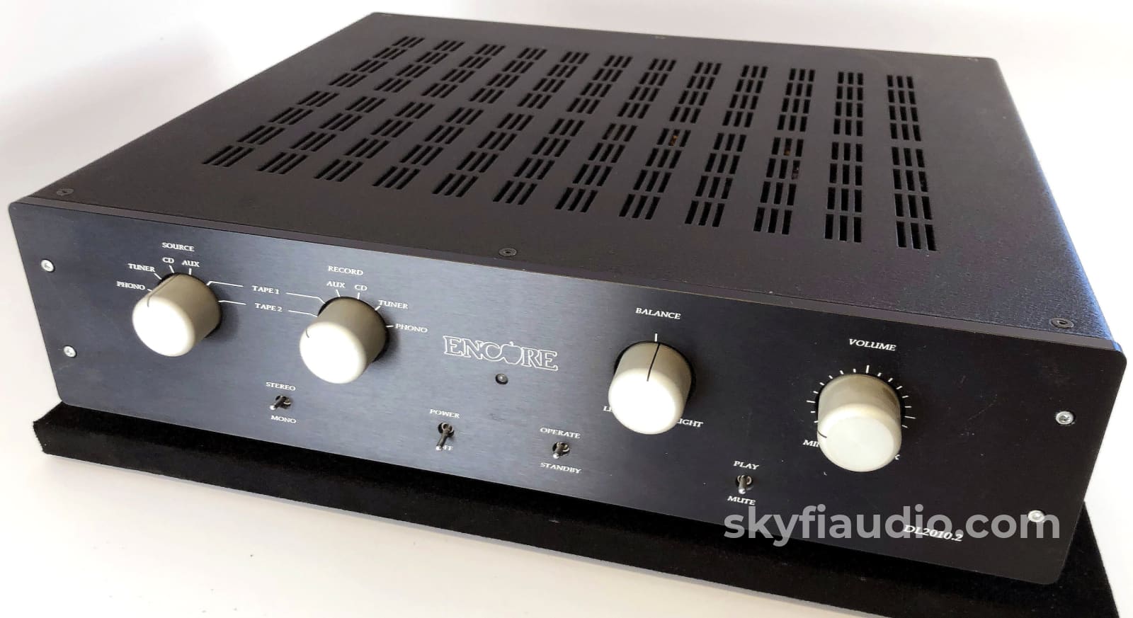 Encore Dl2010.2 Tube Preamplifier With Phono Section - Rare And Near Mint
