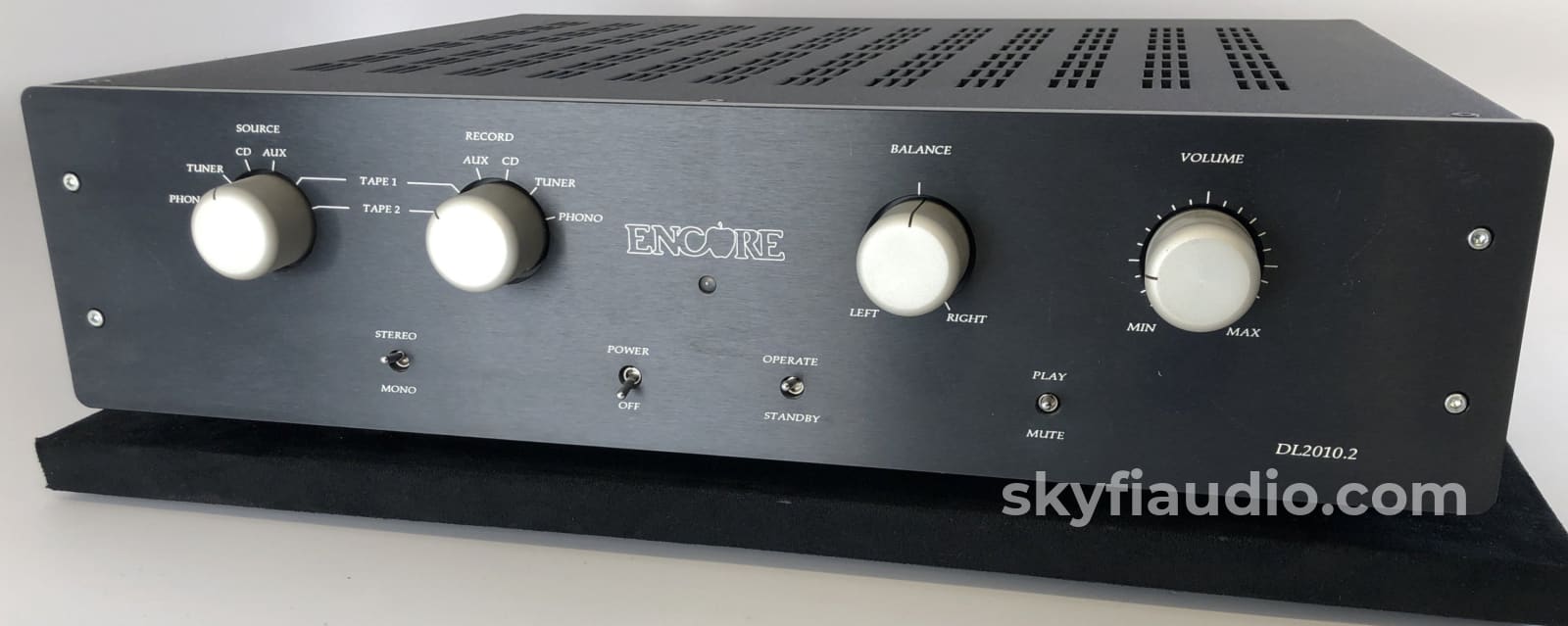 Encore Dl2010.2 Tube Preamplifier With Phono Section - Rare And Near Mint