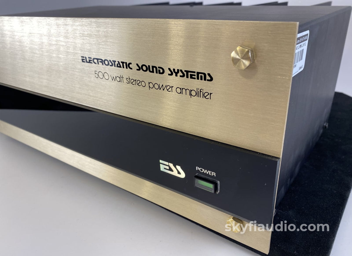 ESS (Electrostatic Sound Systems) AMP 500N Amplifier - Rare and Vintag