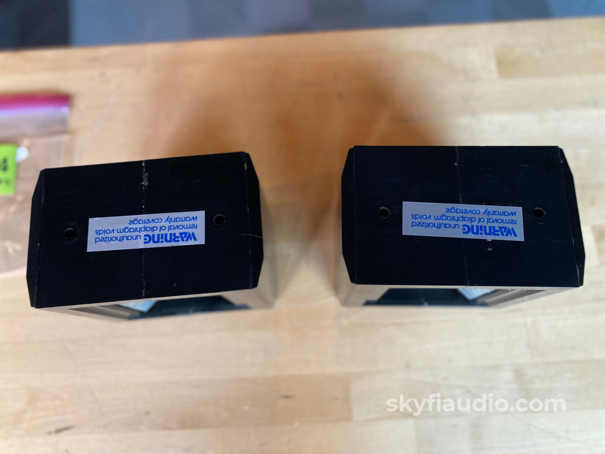 Ess Heil Amt (Air Motion Transformer) Tweeter Pair - Original! Speakers