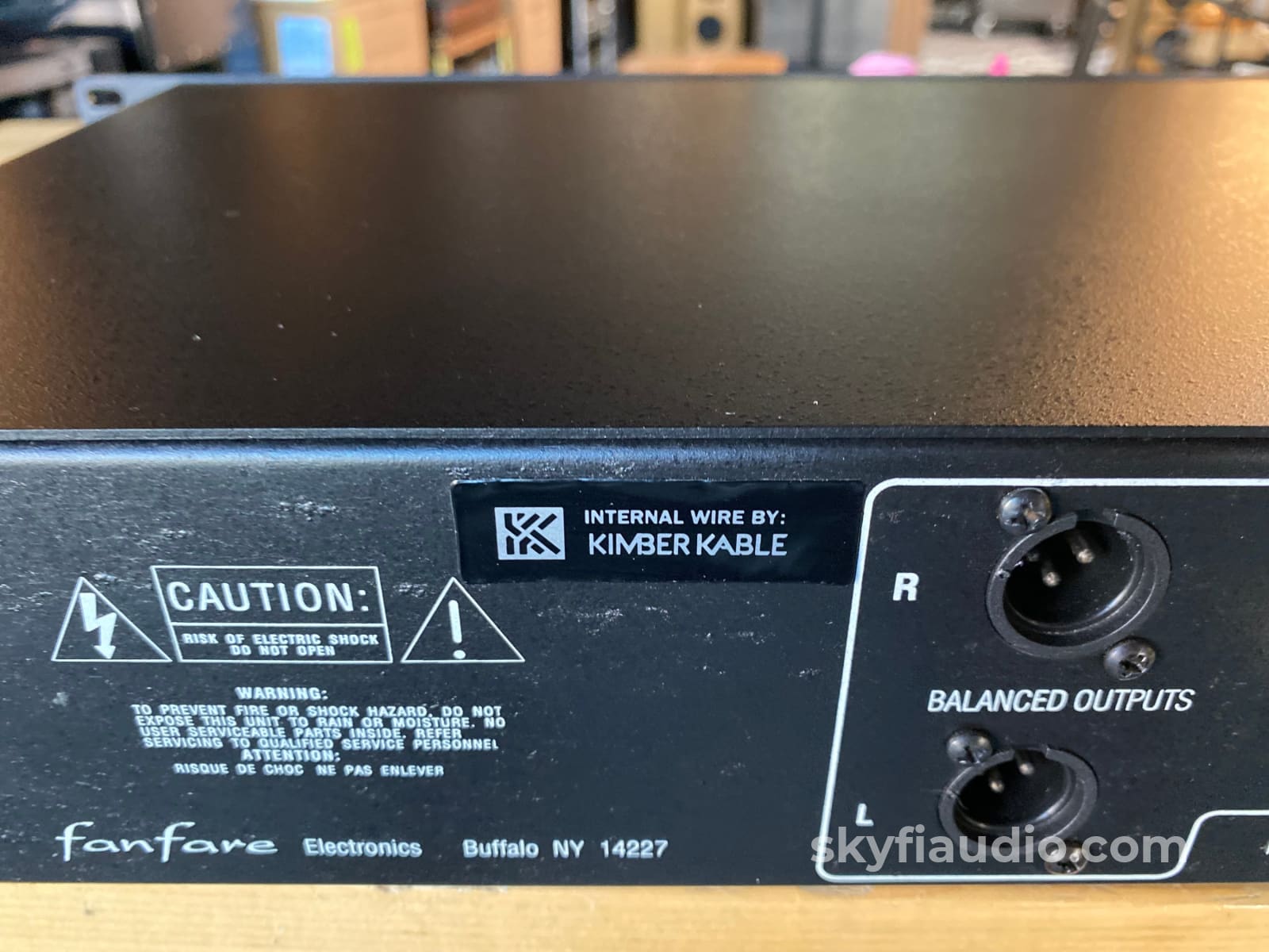 Fanfare Ft-1 Digital/Analog Fm Tuner W/ Balanced Output Internal Kimber Kable Stereophile Class A