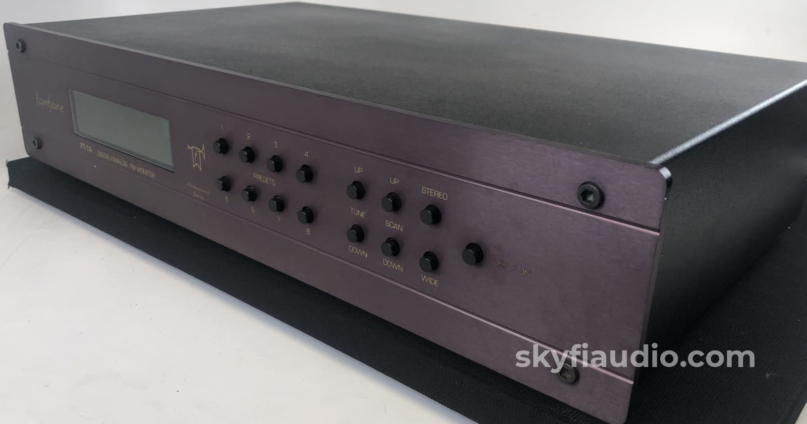 Fanfare Ft-1A Digital/Analog Fm Tuner With Remote - Stereophile Class A Rated Component