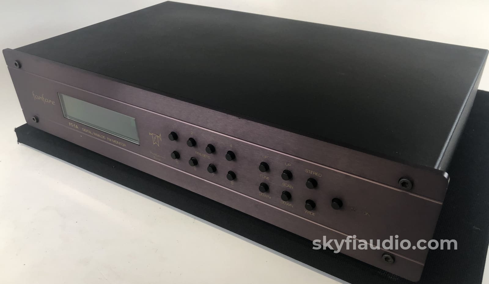 Fanfare Ft-1A Digital/Analog Fm Tuner With Remote - Stereophile Class A Rated Component