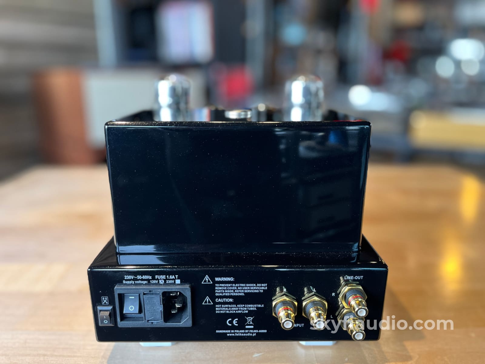 Feliks Audio Euforia 20th Anniversary Tube Headphone Amp W/ Spare Svetlana 6AS7 Tubes Amplifier