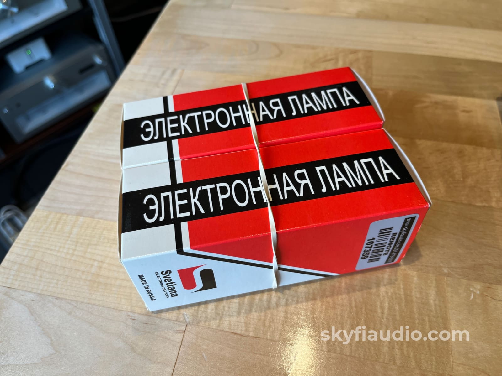 Feliks Audio Euforia 20th Anniversary Tube Headphone Amp W/ Spare Svetlana 6AS7 Tubes Amplifier