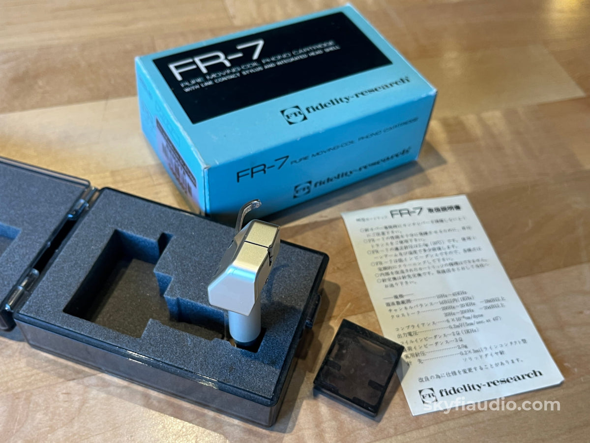 Fidelity Research FR-7 Vintage MC Phono Cartridge - With Box Phono Cartridge