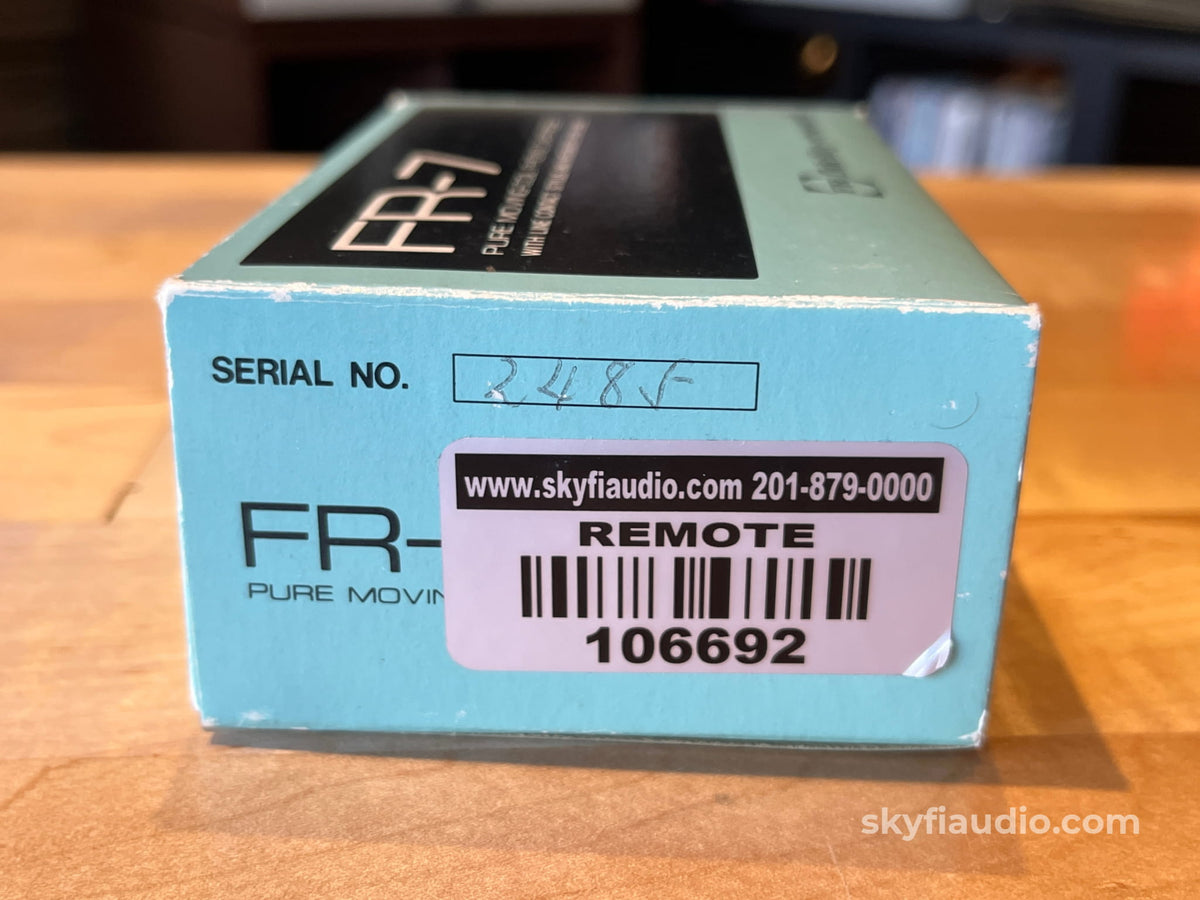 Fidelity Research FR-7 Vintage MC Phono Cartridge - With Box Phono Cartridge