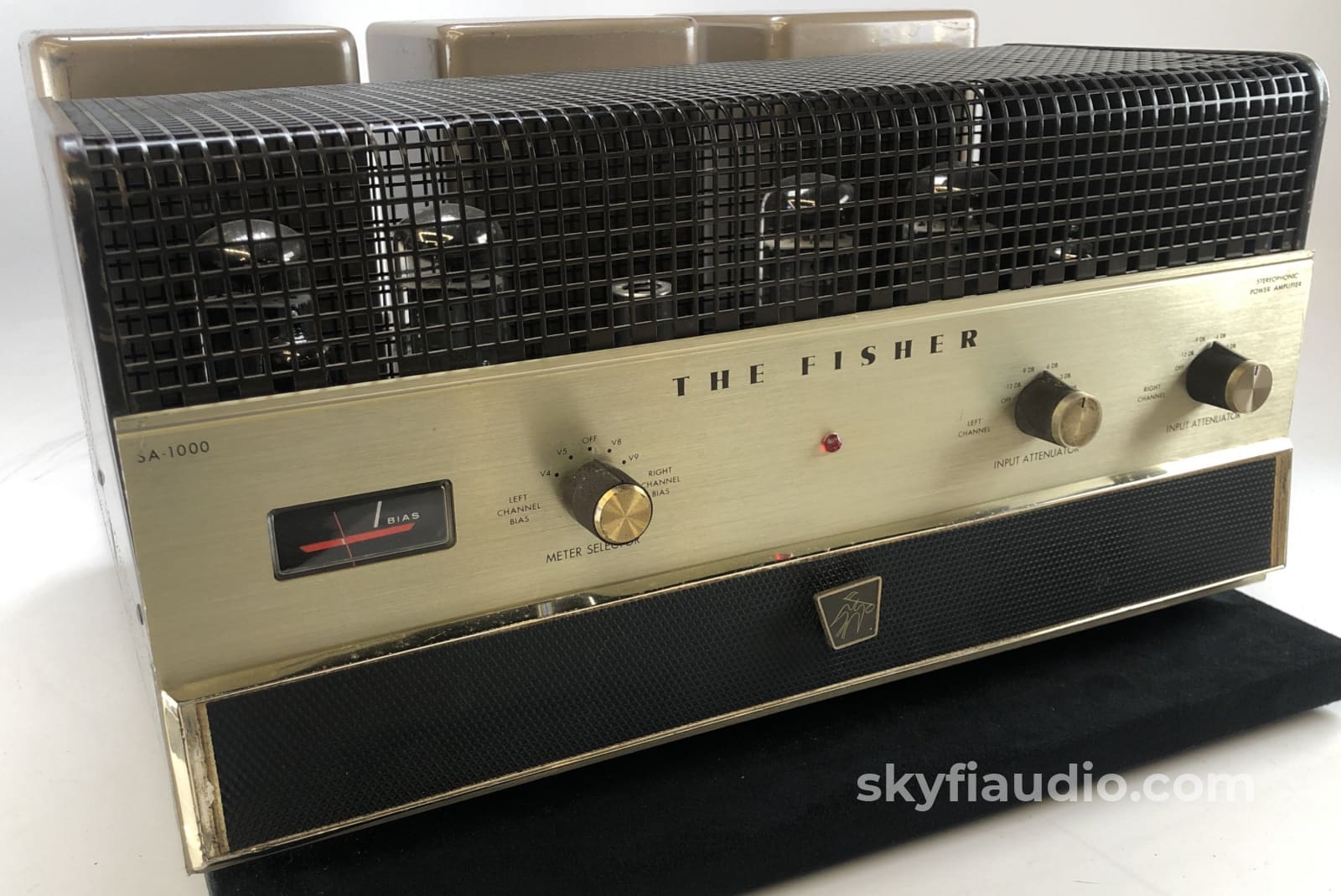 Fisher Sa-1000 Legendary Tube Amplifier - All Original