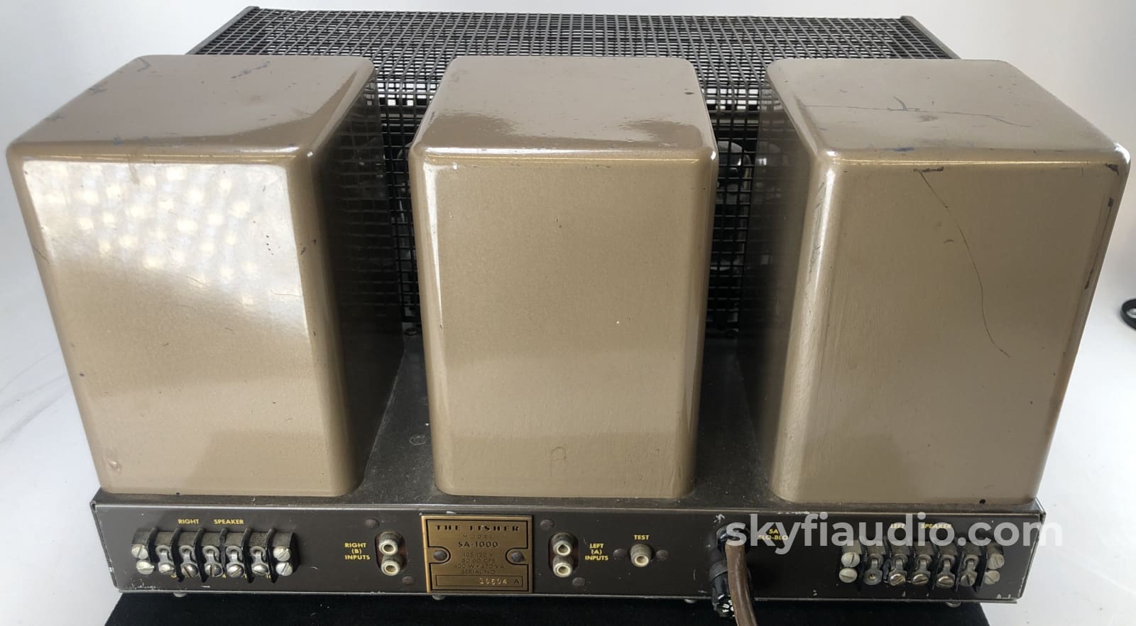 Fisher Sa-1000 Legendary Tube Amplifier - All Original