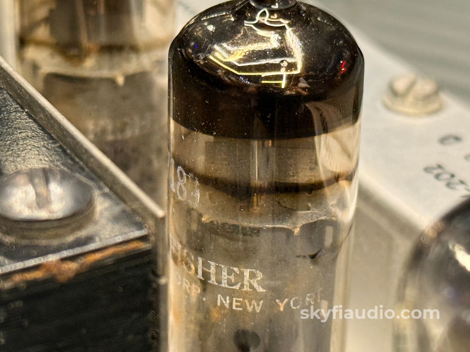 Fisher X-202 Stereo Master Control Amplifier (Integrated Amp) w/ Premium Vintage Tubes - Serviced Integrated Amplifier