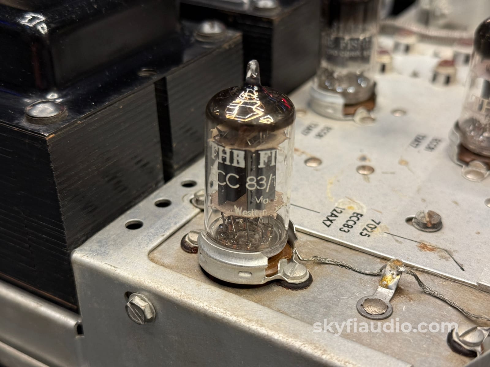 Fisher X-202 Stereo Master Control Amplifier (Integrated Amp) w/ Premium Vintage Tubes - Serviced Integrated Amplifier