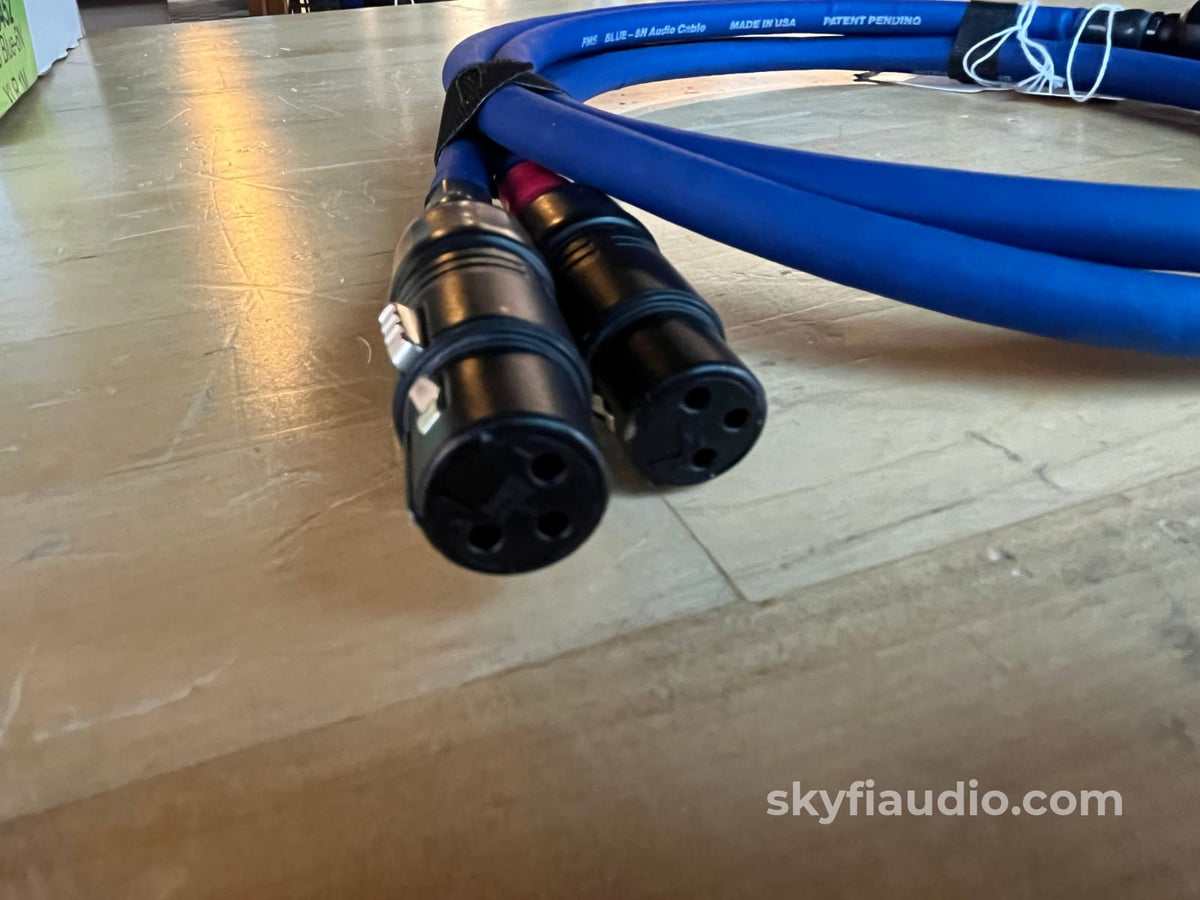 FMS Blue-6N XLR Cable Pair - 1m - Cables