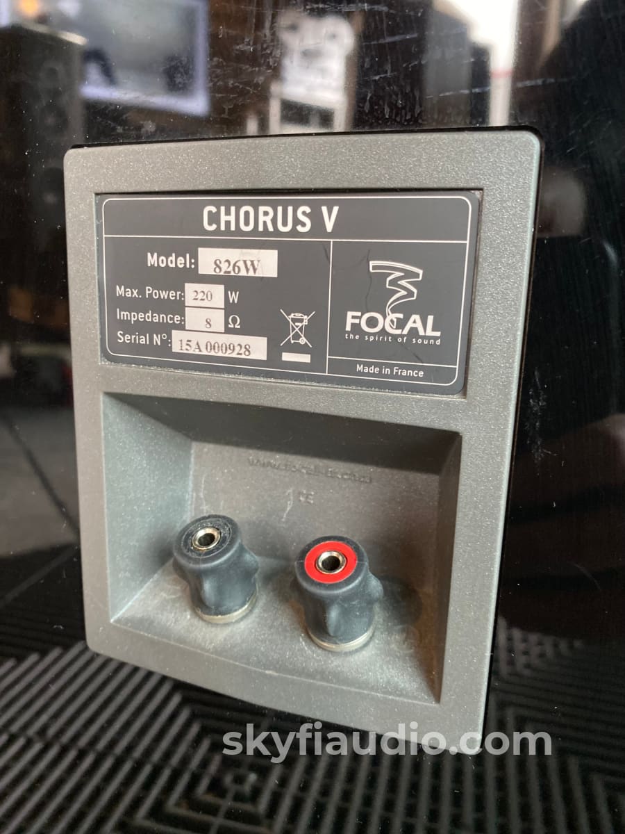 Focal Chorus V 826W 30th Anniversary Limited Edition Speakers