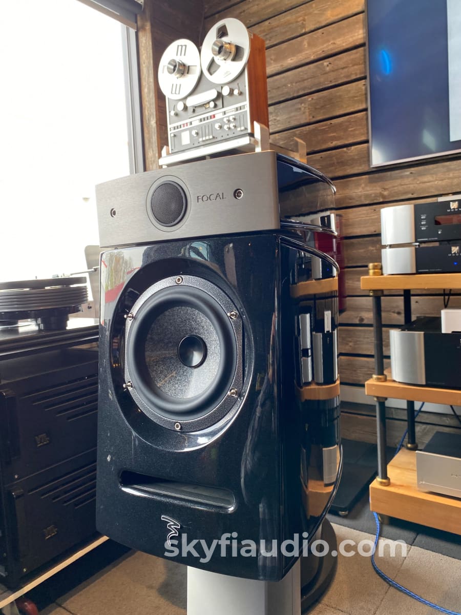 Focal Diablo Utopia Iii Speakers - As New And Complete With Stands $25K Msrp