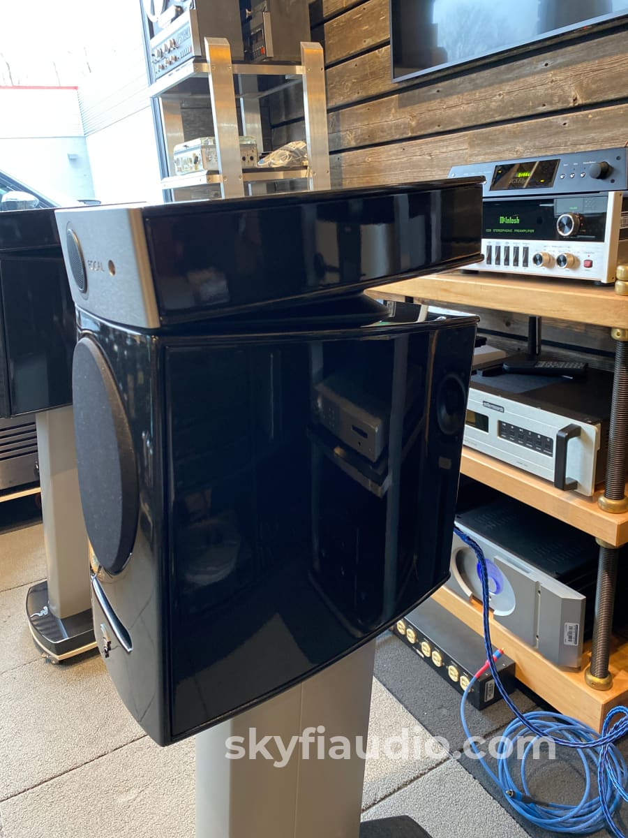 Focal Diablo Utopia Iii Speakers - As New And Complete With Stands