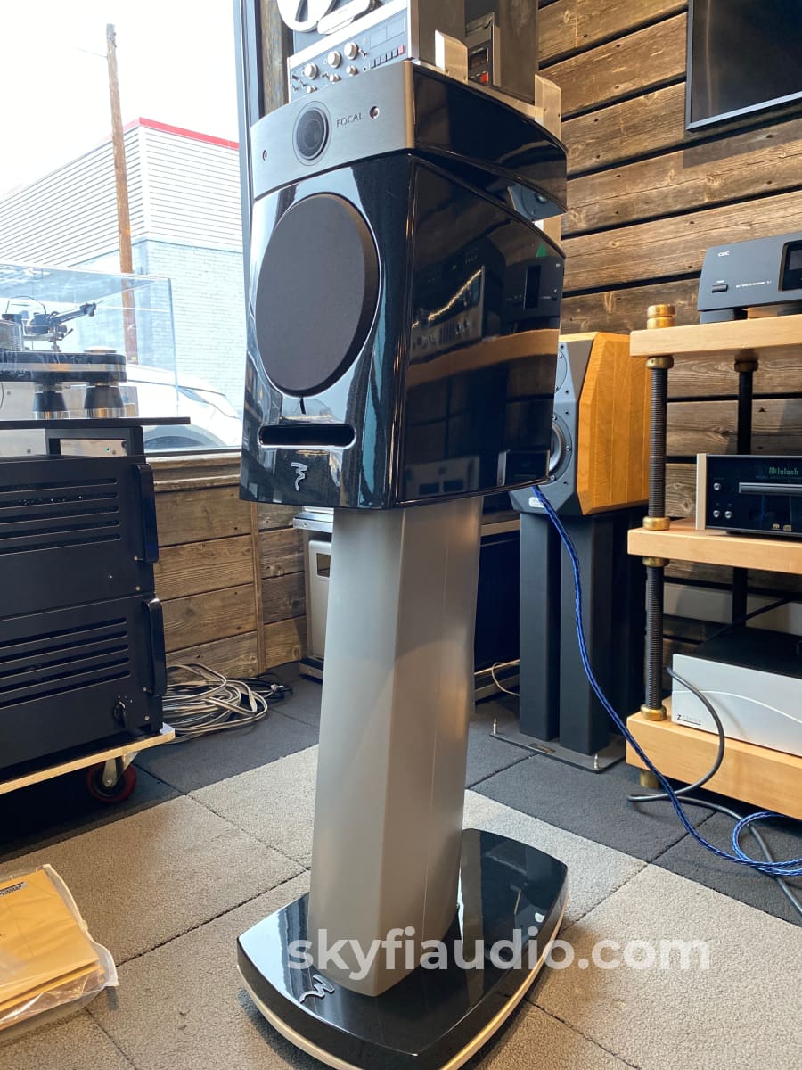 Focal Diablo Utopia Iii Speakers - As New And Complete With Stands