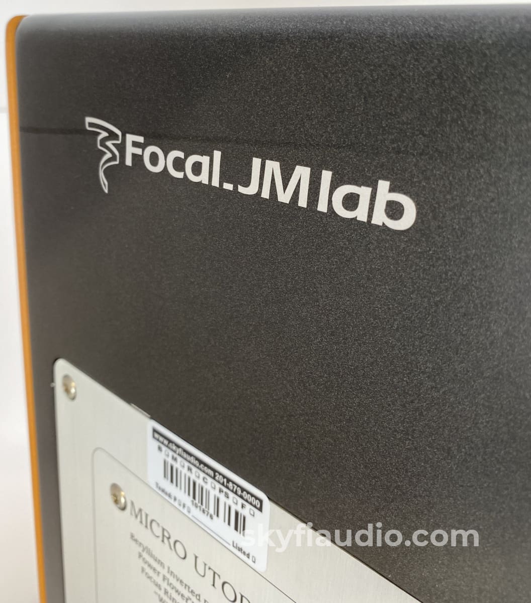 Focal Jm Lab - Micro Utopia Be Speakers With Beryllium Tweeters