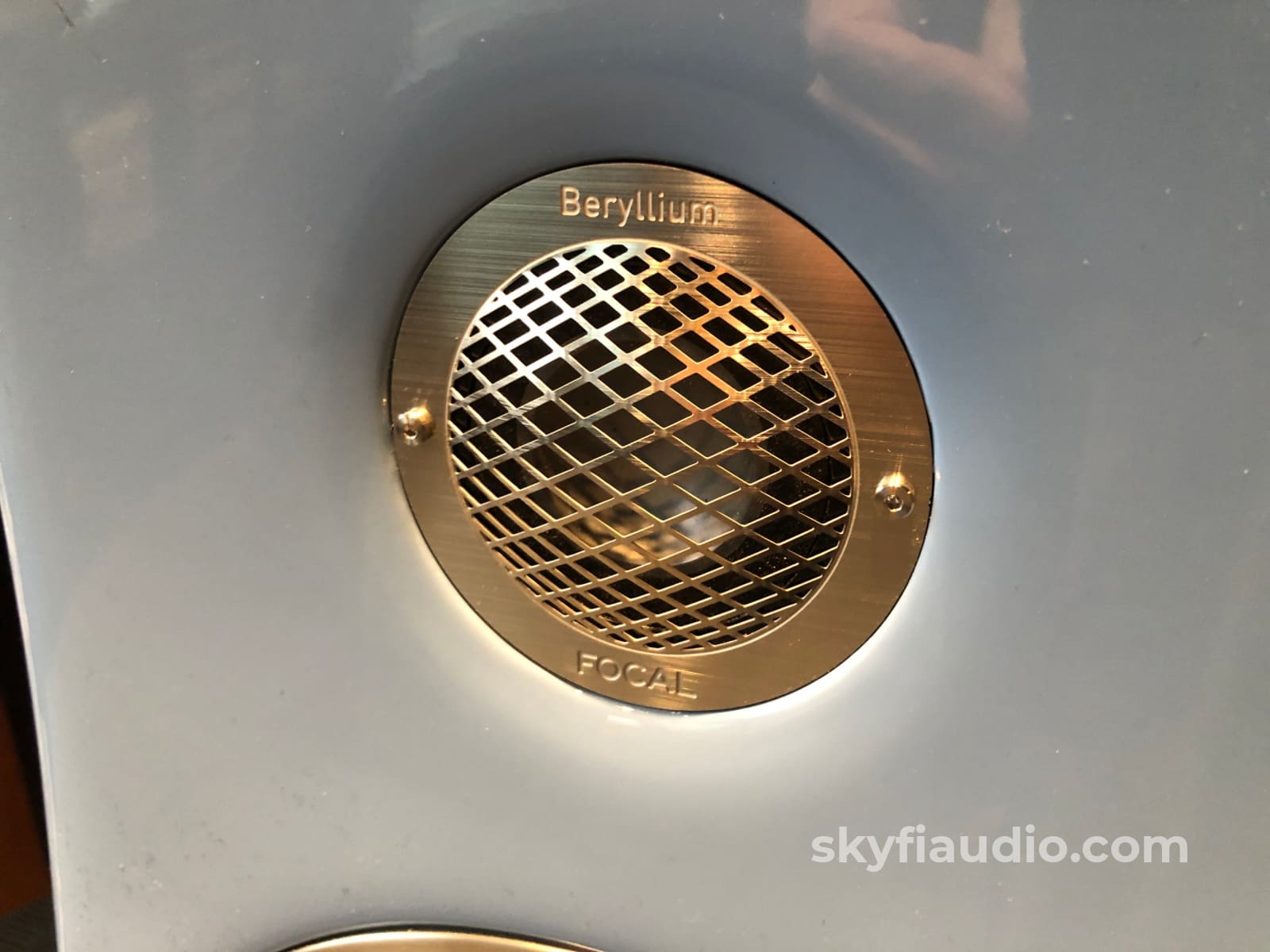 Focal Kanta N°1 High Gloss Speakers With Stands - Rare Gauloise Blue Finish