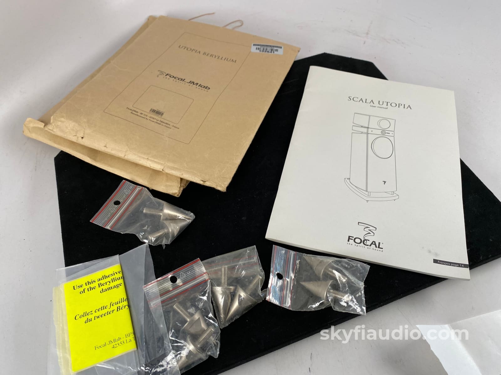 Focal Scala Utopia Floorstanding Speakers - Incredible In Every Way Beryllium Tweeters