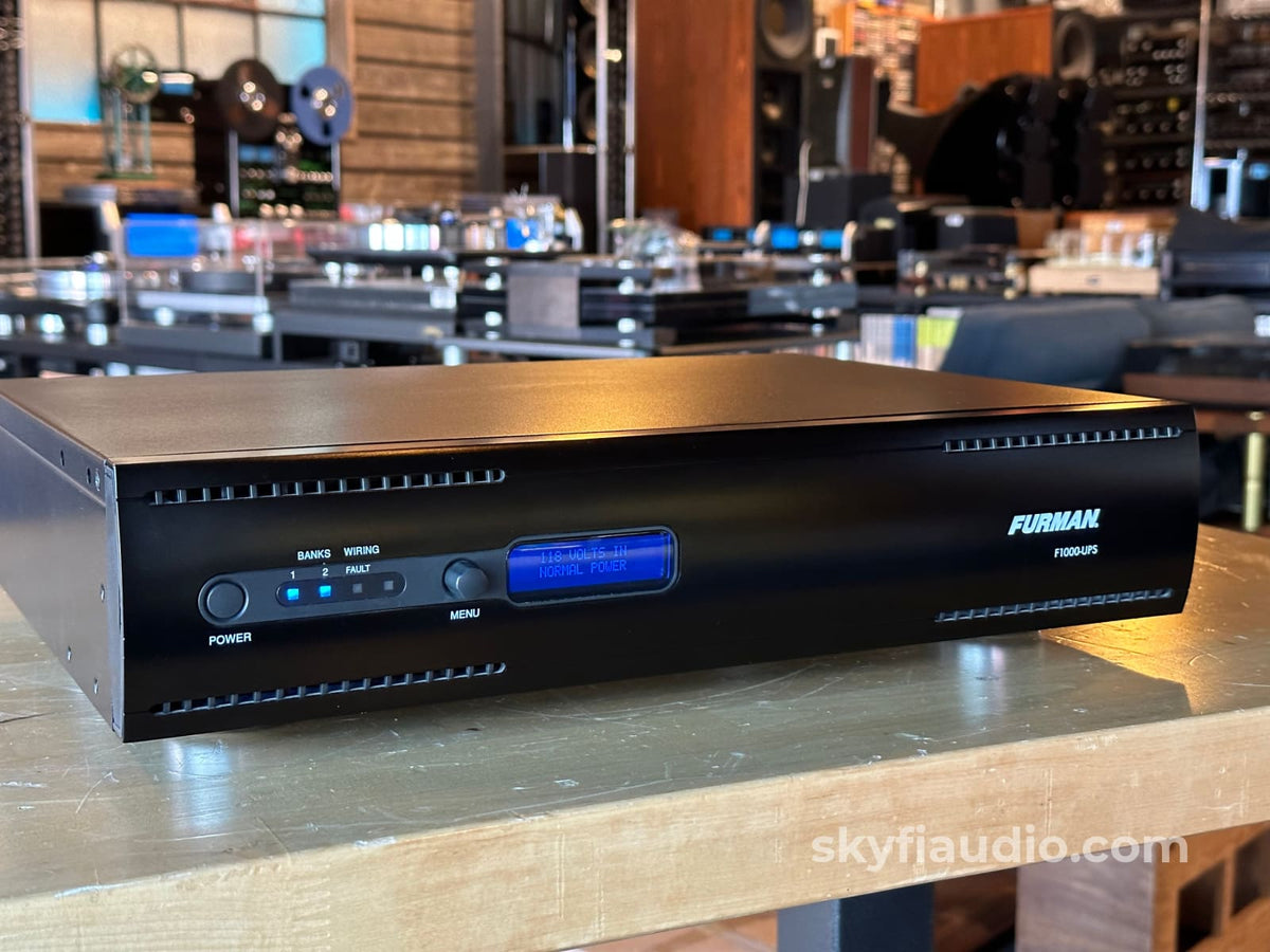 Furman F1000-Ups And Power Conditioner Serviced With Fresh Batteries
