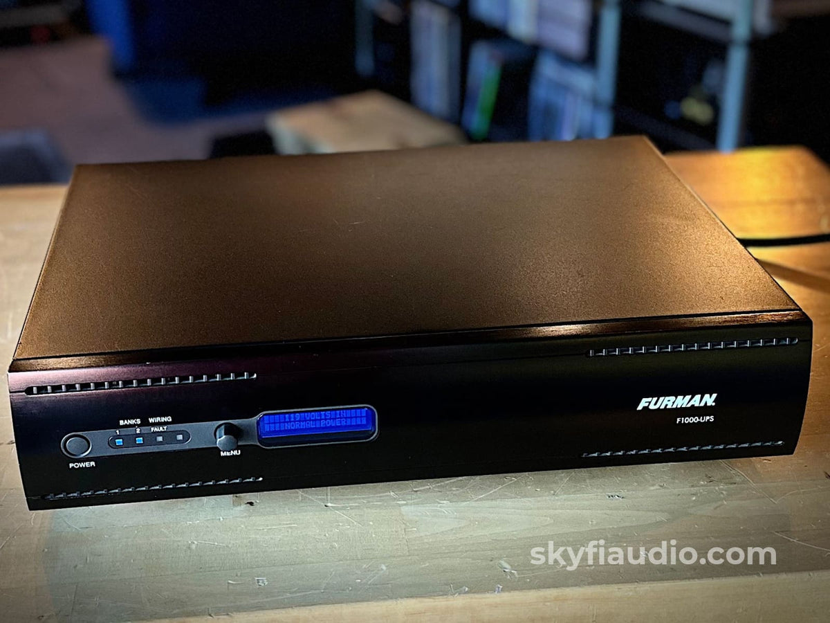 Furman F1000-Ups And Power Conditioner Serviced With Fresh Batteries