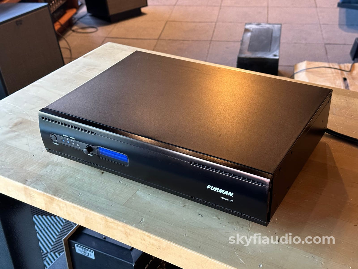 Furman F1000-Ups And Power Conditioner Serviced With Fresh Batteries