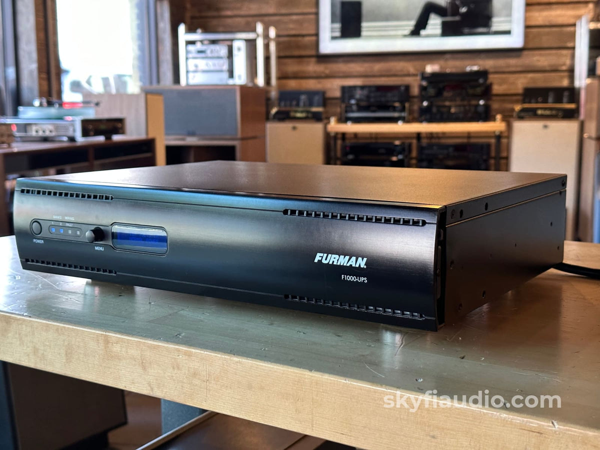 Furman F1000-Ups And Power Conditioner Serviced With Fresh Batteries