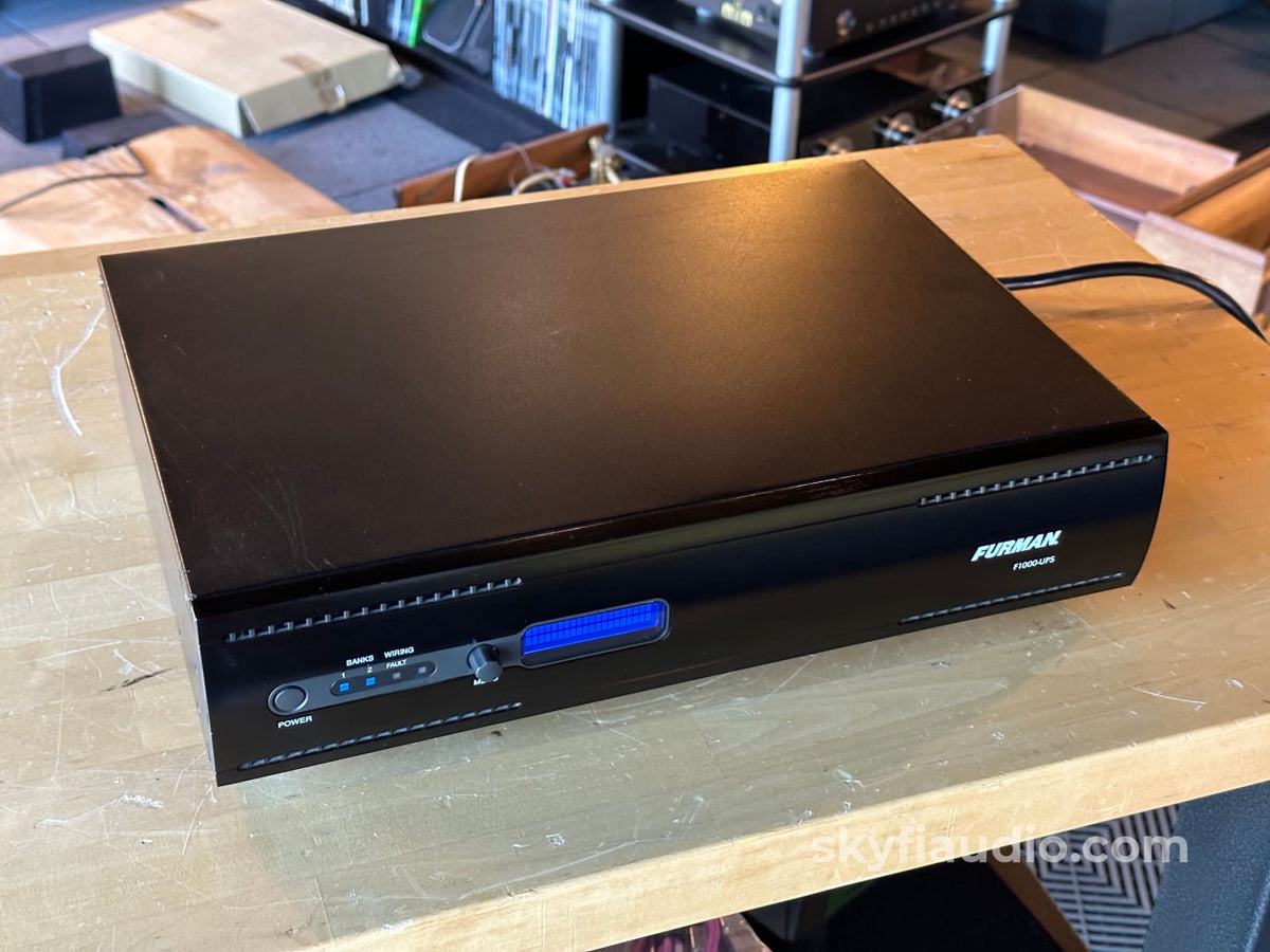 Furman F1000-Ups And Power Conditioner Serviced With Fresh Batteries