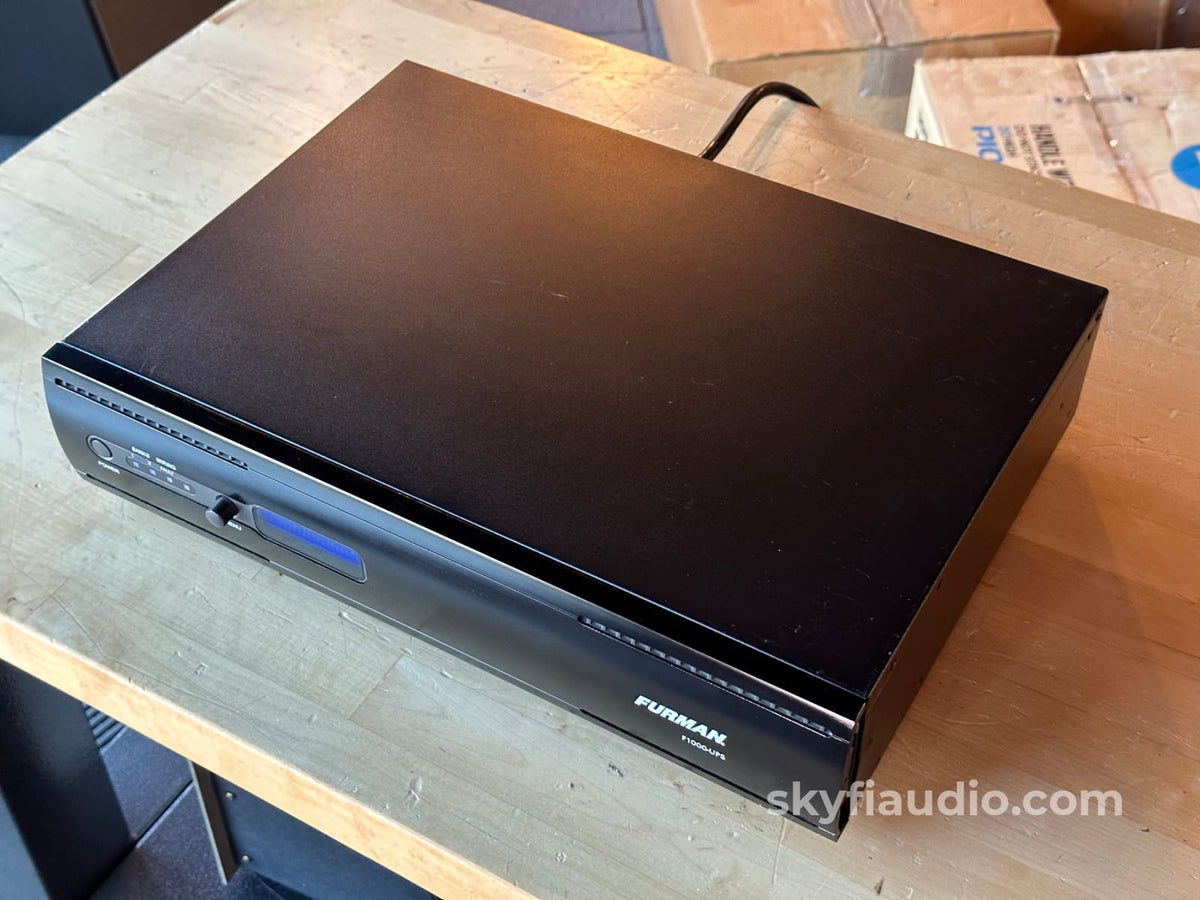Furman F1000-Ups And Power Conditioner Serviced With Fresh Batteries