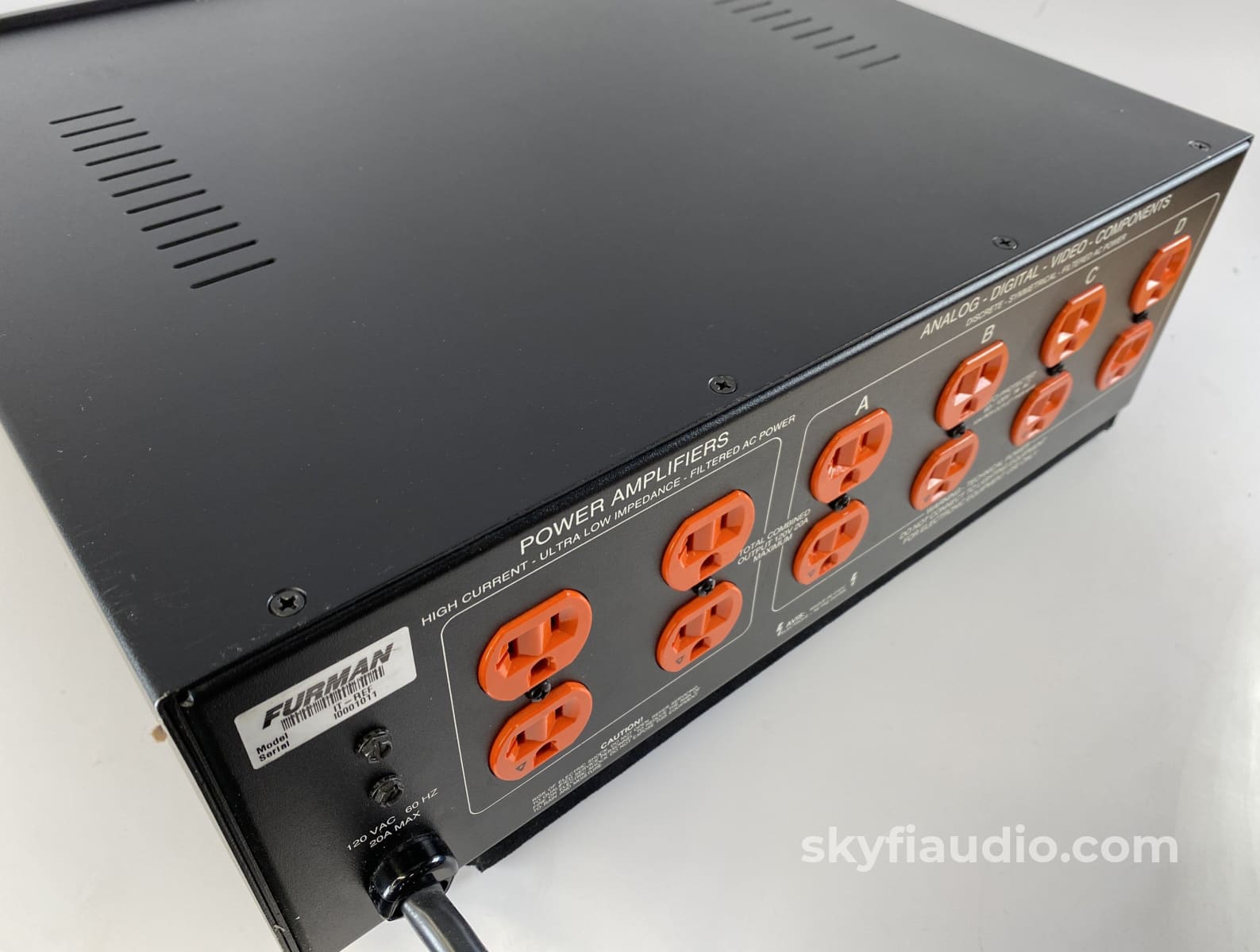 Furman It-Reference Discrete Symmetrical Balanced Ac Line Conditioner Power