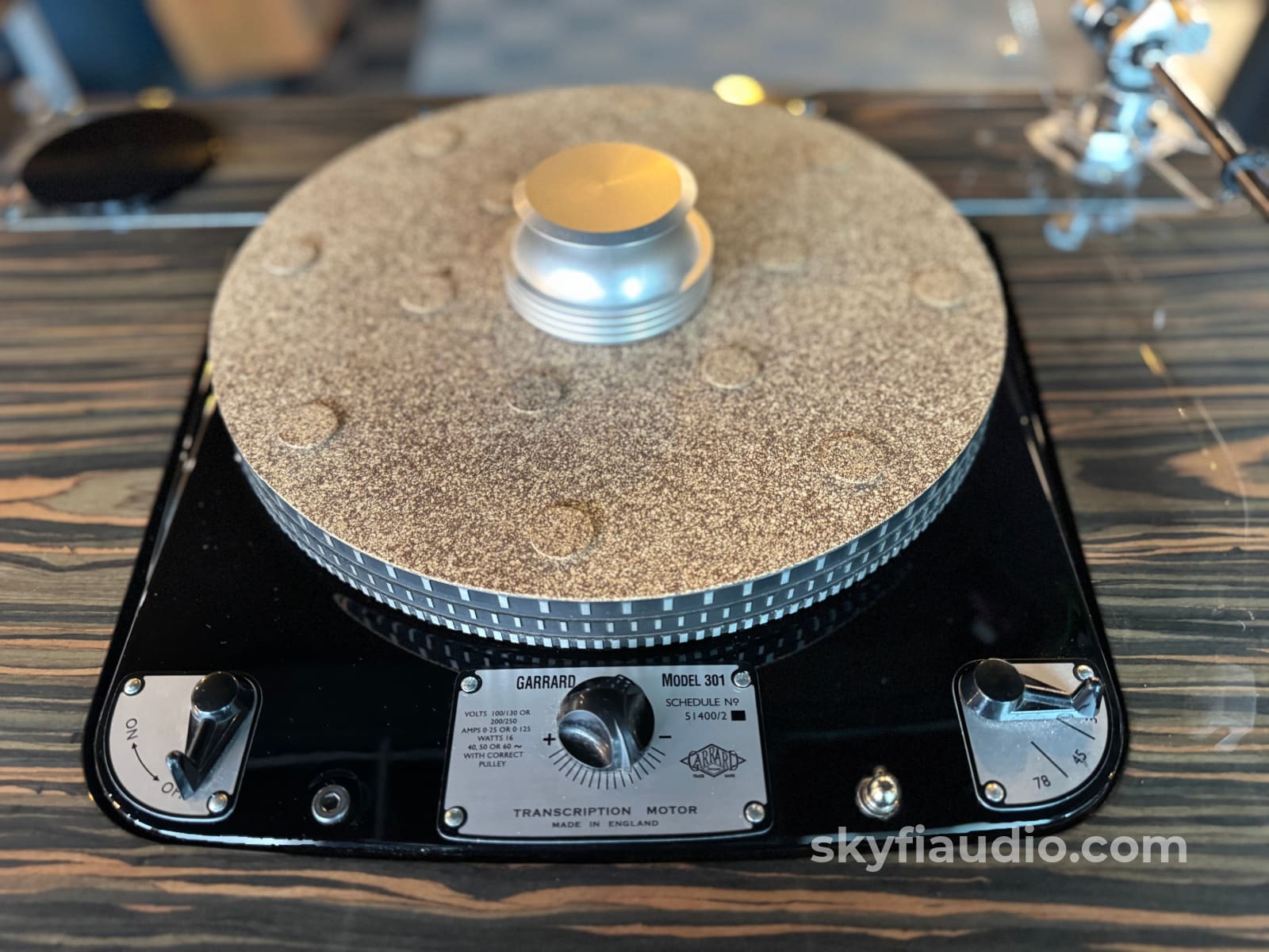 ［GARRARD301］ガラード301 SMEトーンアーム用　キャビネット　美品 Garrard 301 Vintage Turntable Dream Build - 12