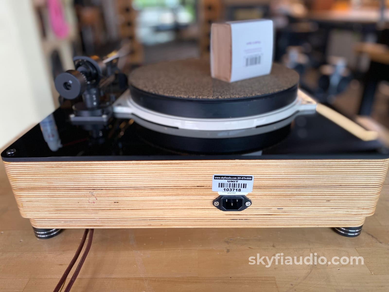 Garrard 301 Vintage Turntable W/Custom Plinth Pro-Ject Tonearm And New Sumiko