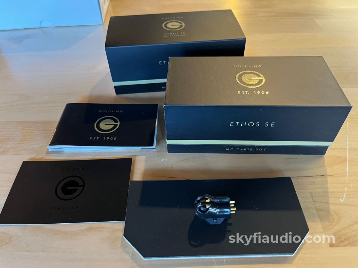 Goldring Ethos SE MC Phono Cartridge - W/ Box + Stylus Protector - Phono Cartridge