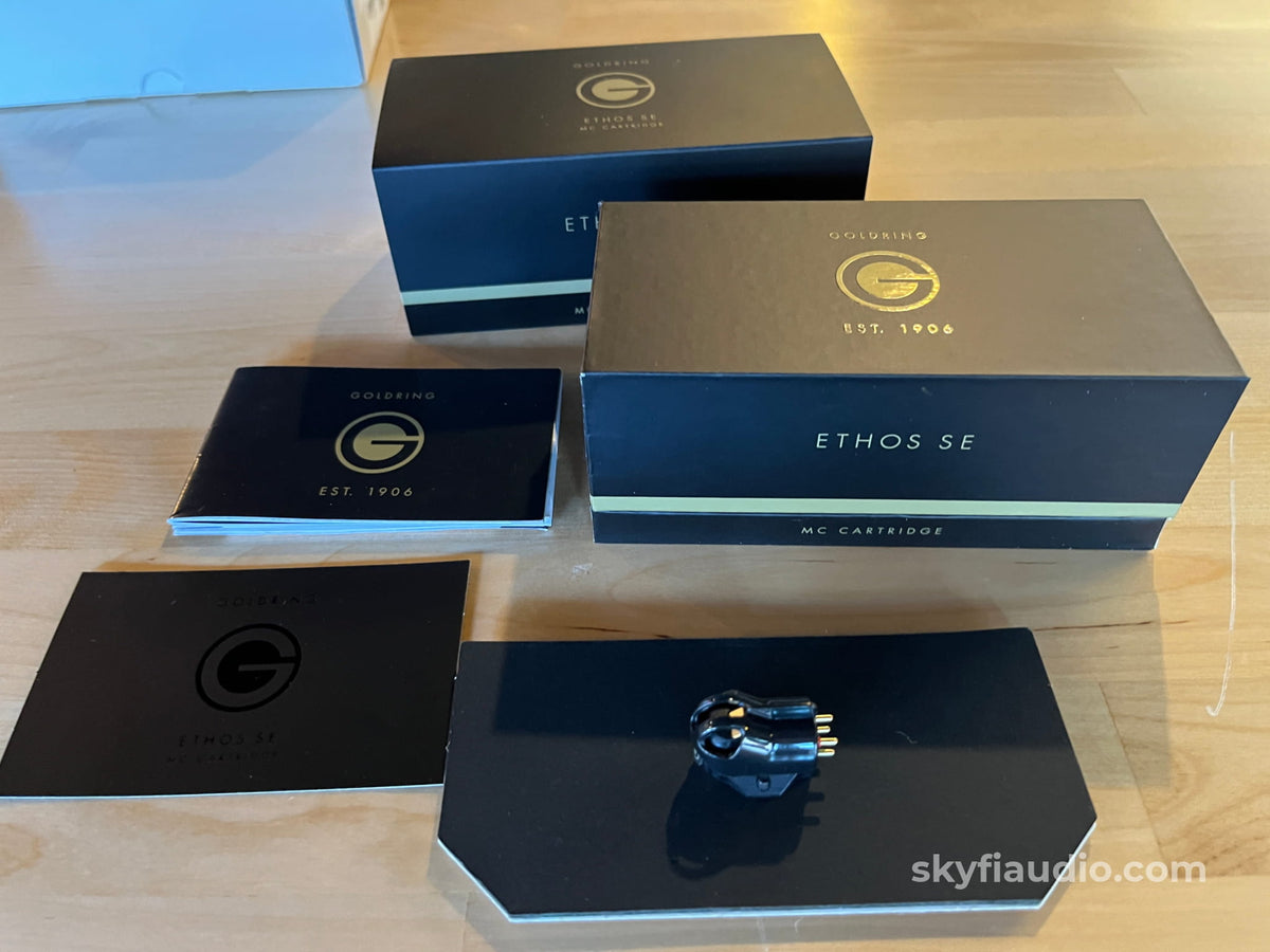 Goldring Ethos SE MC Phono Cartridge - W/ Box + Stylus Protector - Phono Cartridge