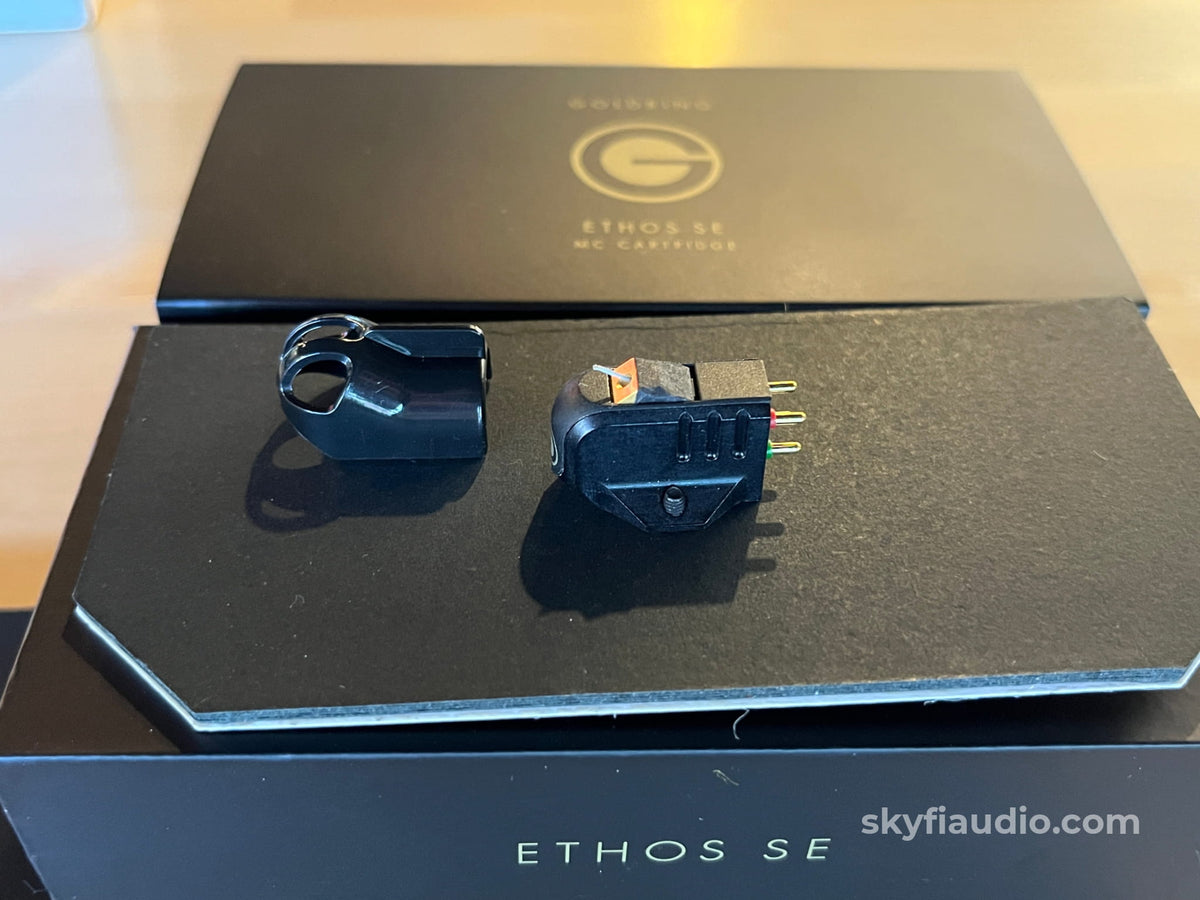 Goldring Ethos SE MC Phono Cartridge - W/ Box + Stylus Protector - Phono Cartridge