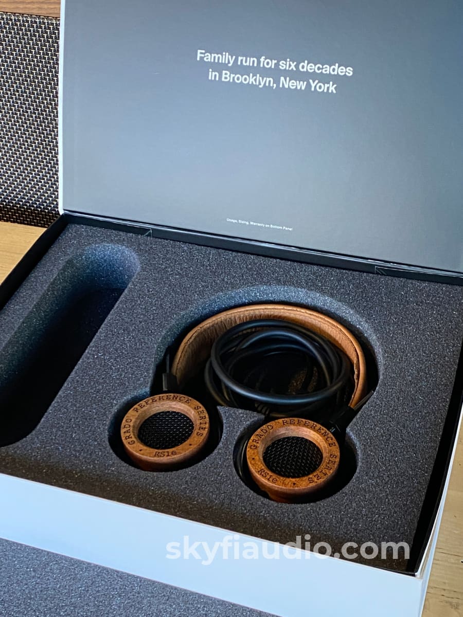 Grado Rs1E Reference Series Headphones In Box