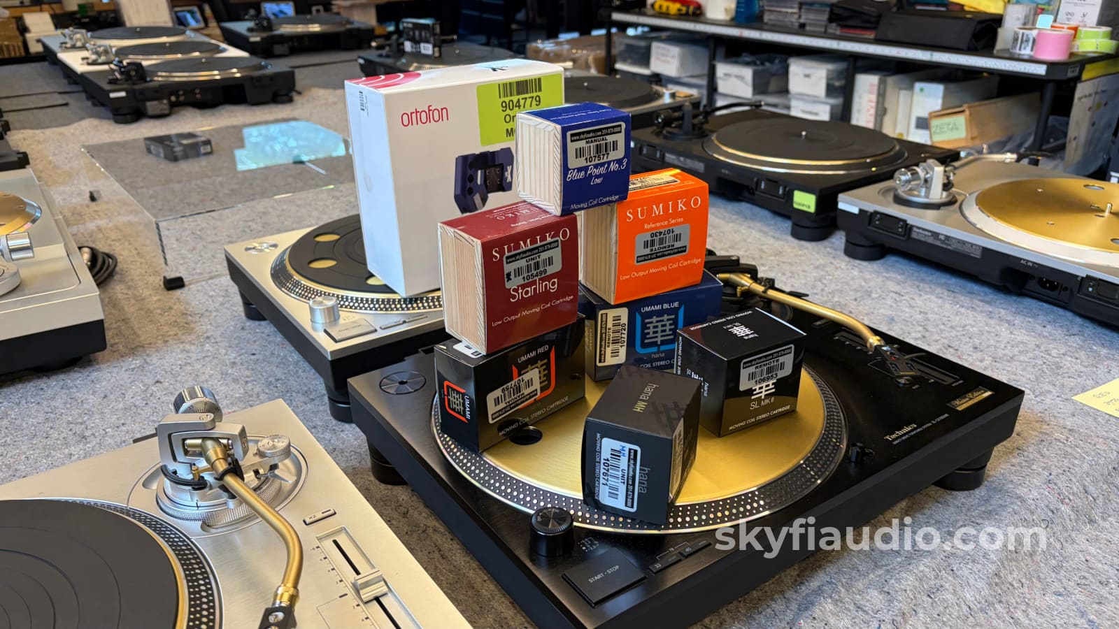 Sumiko Pre-Calibrated Cartridges for Technics SL-1200 and SL1300 Series Turntables - Phono Cartridge