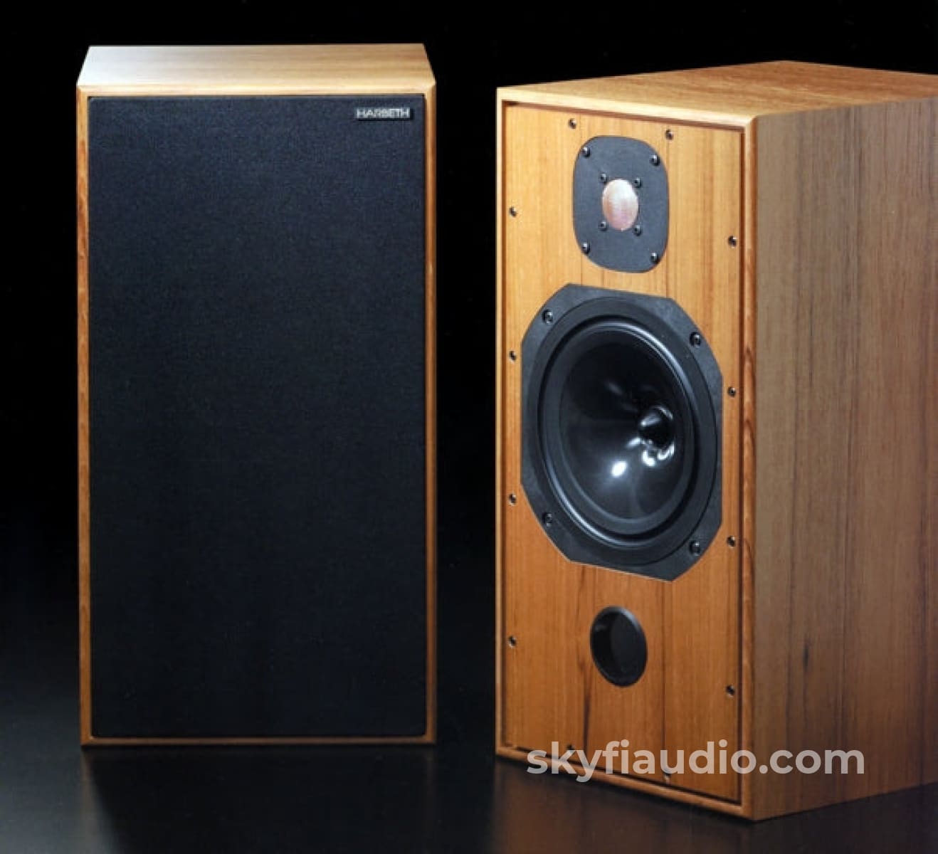 Harbeth Hl Compact 7Es-2 Speakers In A Gorgeous Eucalyptus Finish