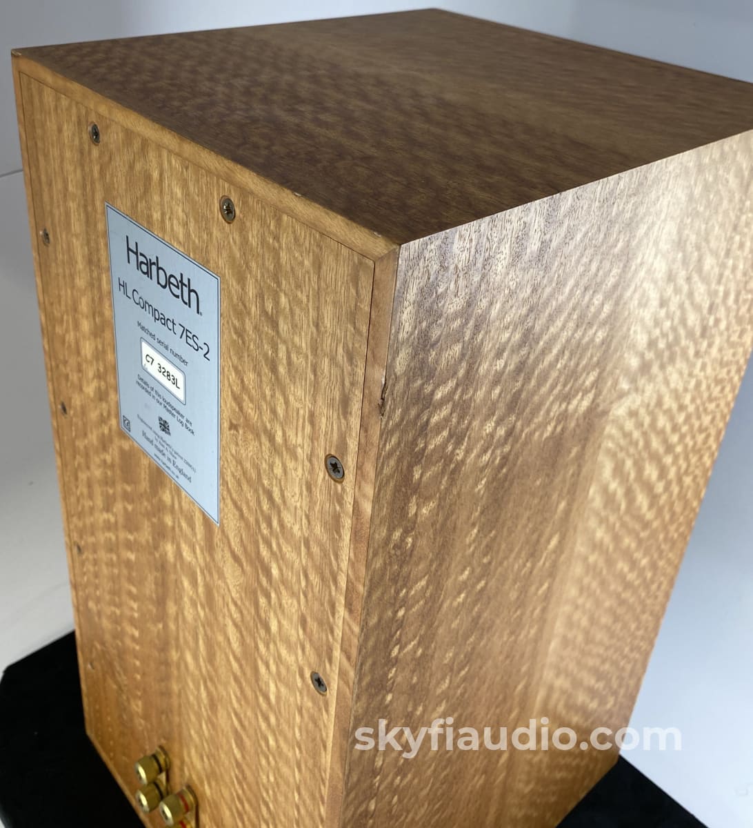 Harbeth Hl Compact 7Es-2 Speakers In A Gorgeous Eucalyptus Finish