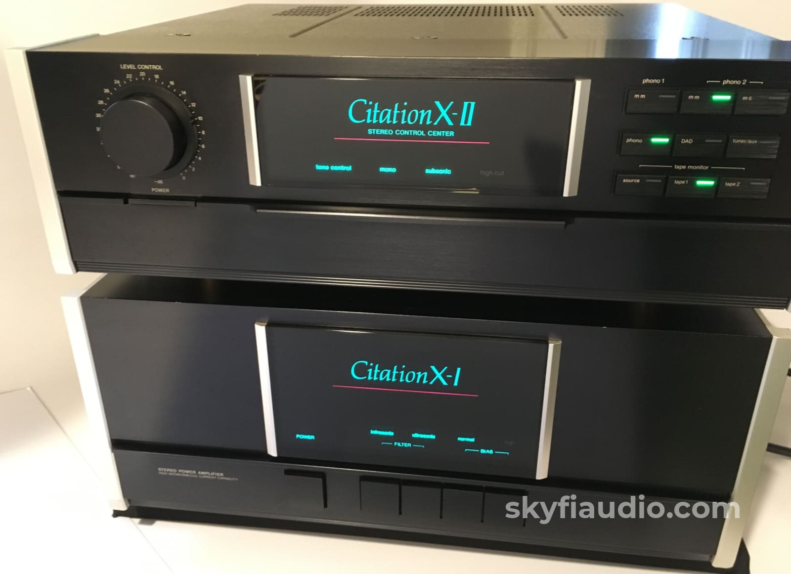 Harman Kardon Citation X-I And X-Ii Matching Preamp Amplifier - Very Rare Collectable Preamplifier