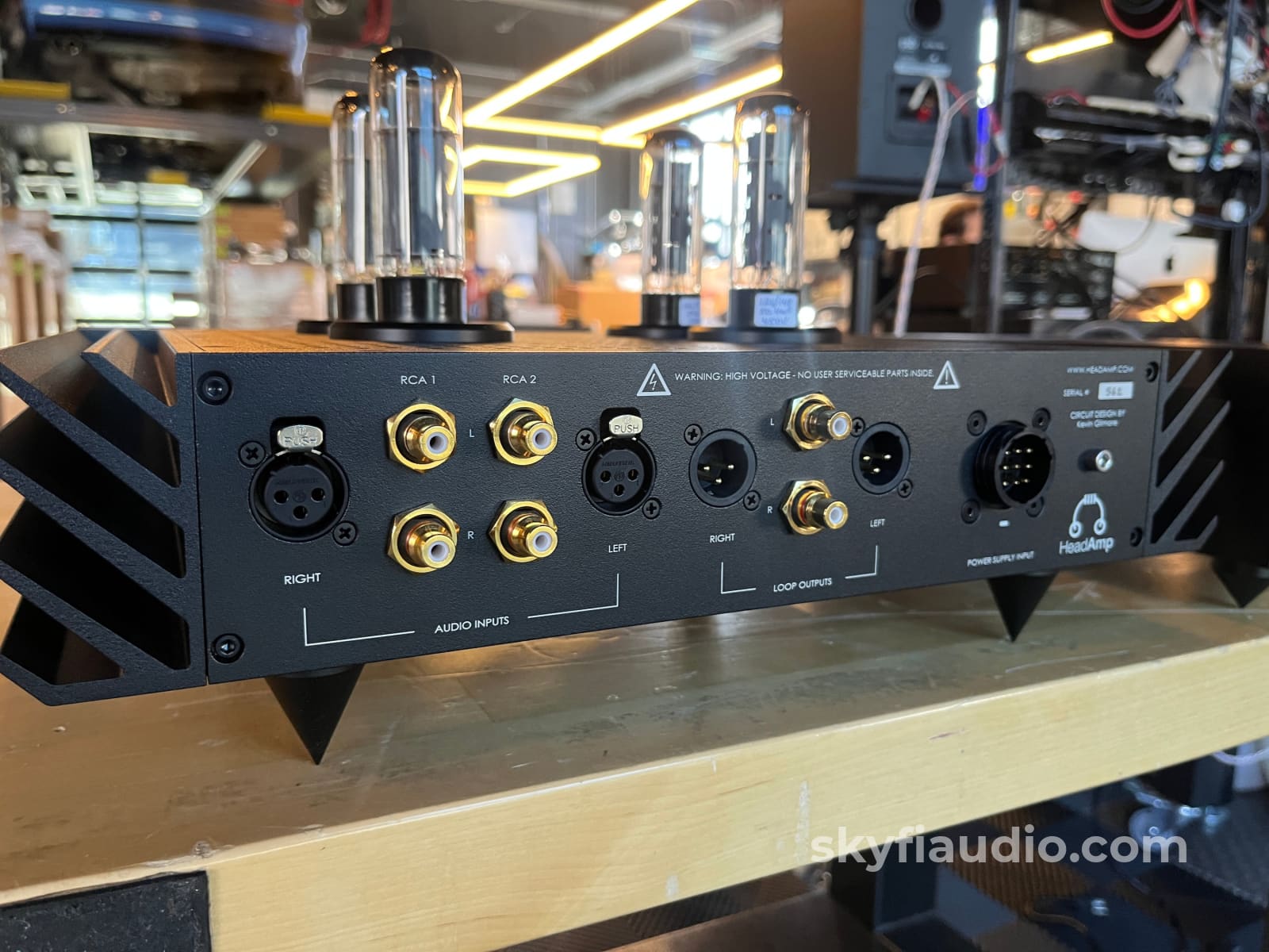 HeadAmp Blue Hawaii Special Edition Electrostatic Headphone Amplifier Integrated Amplifier