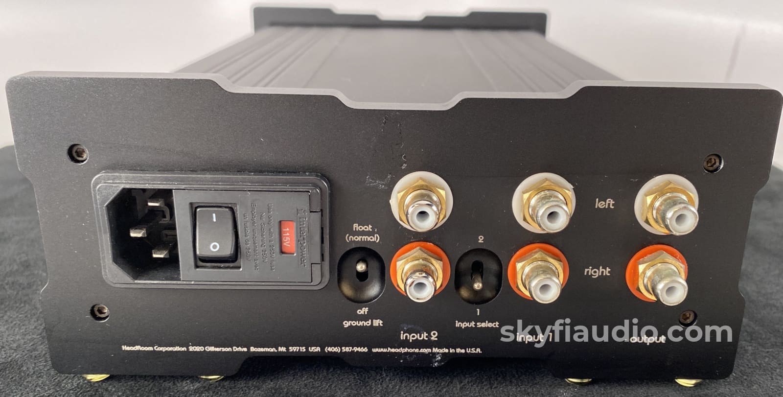 Headroom Max Balanced Headphone Amplifier