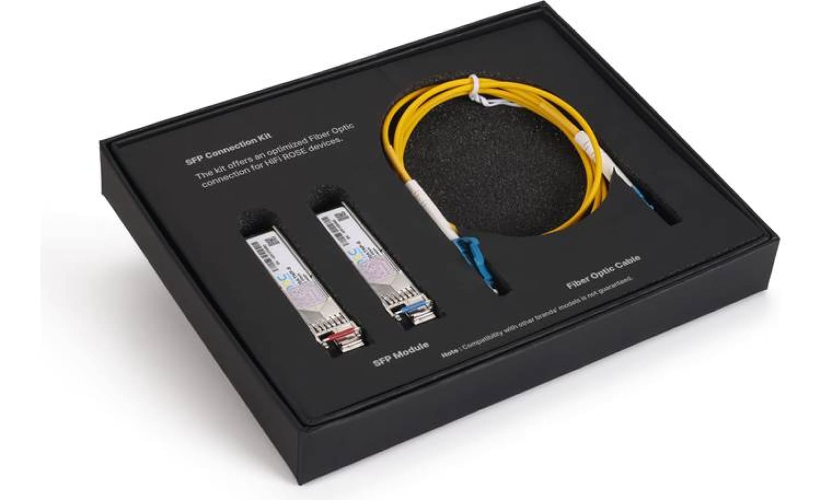 HiFi ROSE USB 3.0 SFP Fiber Connection Kit - NEW Cables